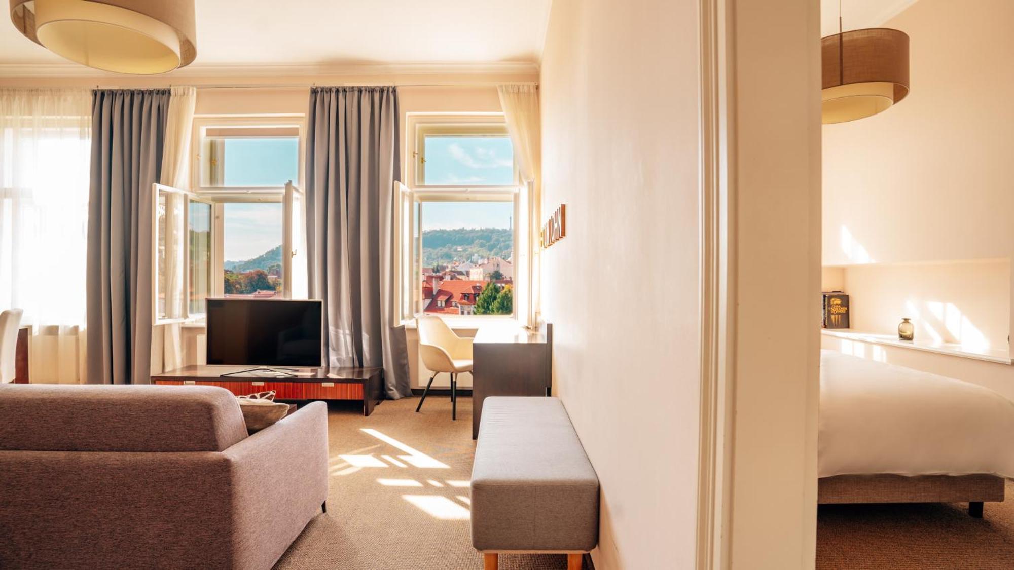Boutique Hotel Klarov Prague Luaran gambar