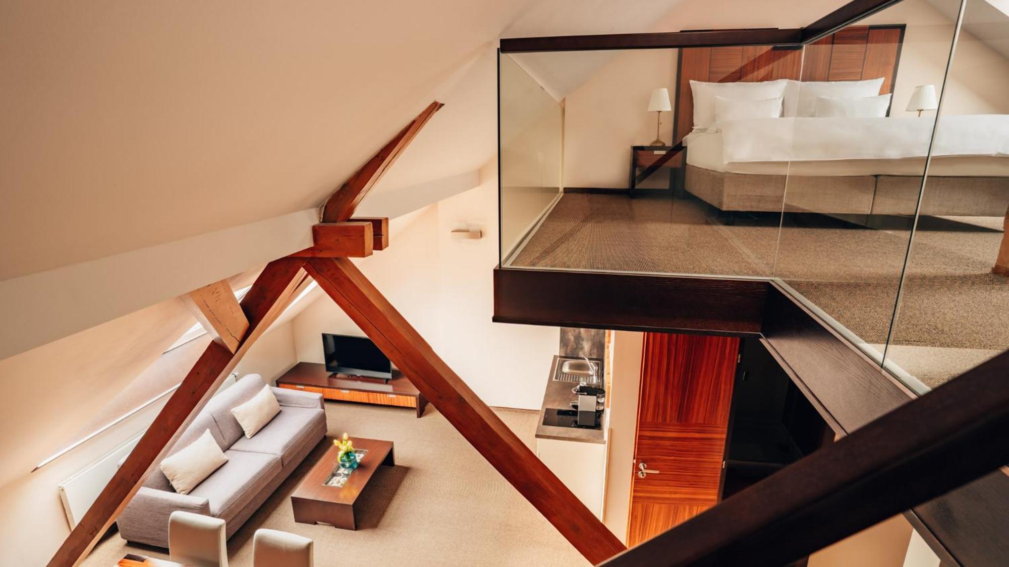 Boutique Hotel Klarov Prague Luaran gambar