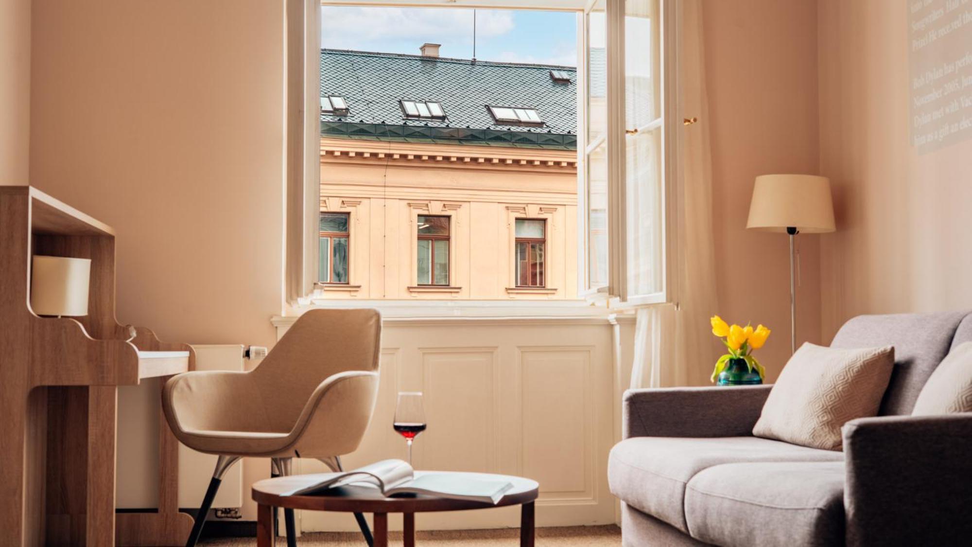 Boutique Hotel Klarov Prague Luaran gambar